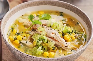 Sweet Corn Chicken Soup