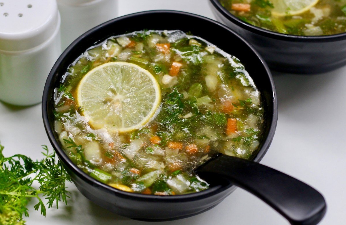 Lemon Coriander Soup